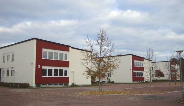 Exterior of a school. 
