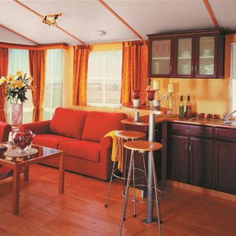 Unterkunfte Mobile Home Chalet Feriendorf Visby Mit