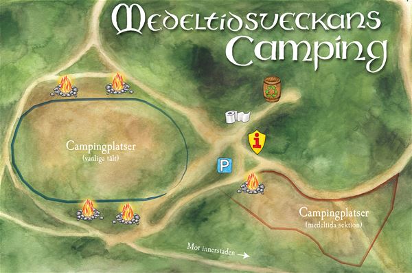 The Medieval Week's Campground 