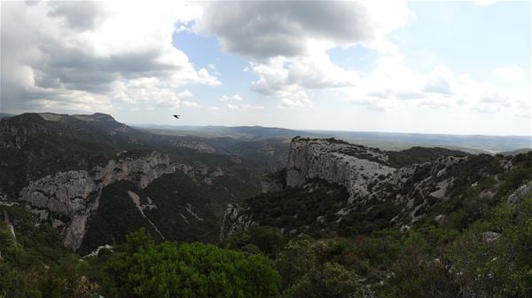 Hiking in Saint Guilhem: one of the most beautiful panorama of the region with Wisud