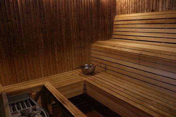 The sauna.  