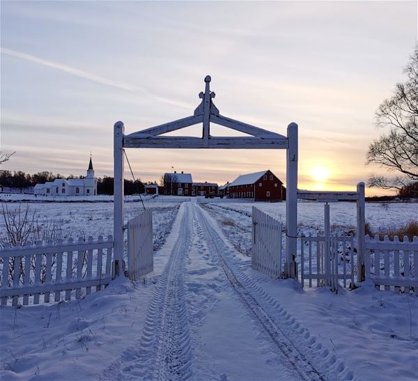  &copy; Senja Moments, The gate to Tranøya in winter 