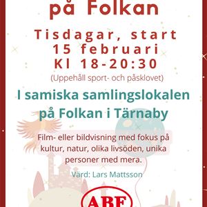 Kulturkvällar på Folkan i Tärnaby
