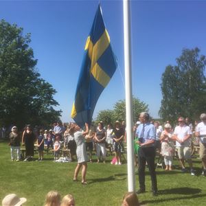 Nationaldagsfirande på Tolvmansgården