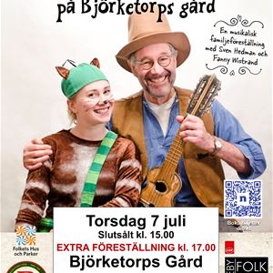 Sjung med Pettson & Findus på Björketorps gård - EXTRA FÖRESTÄLLNING Kl 17.00