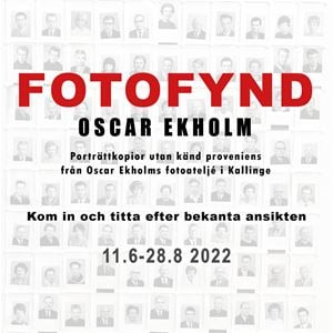 Konstutställning: Fotofynd - Oscar Ekholm