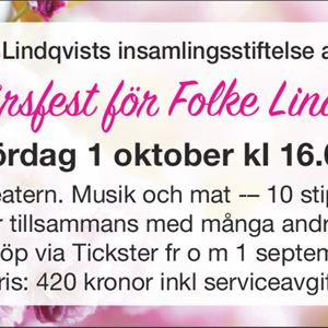 90-års-fest Folke Lindqvist