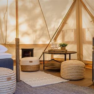 Glamping Tent Deluxe 2+1 beds