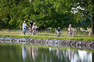 Barnens Cykelpaket längs Göta Kanal 19 km