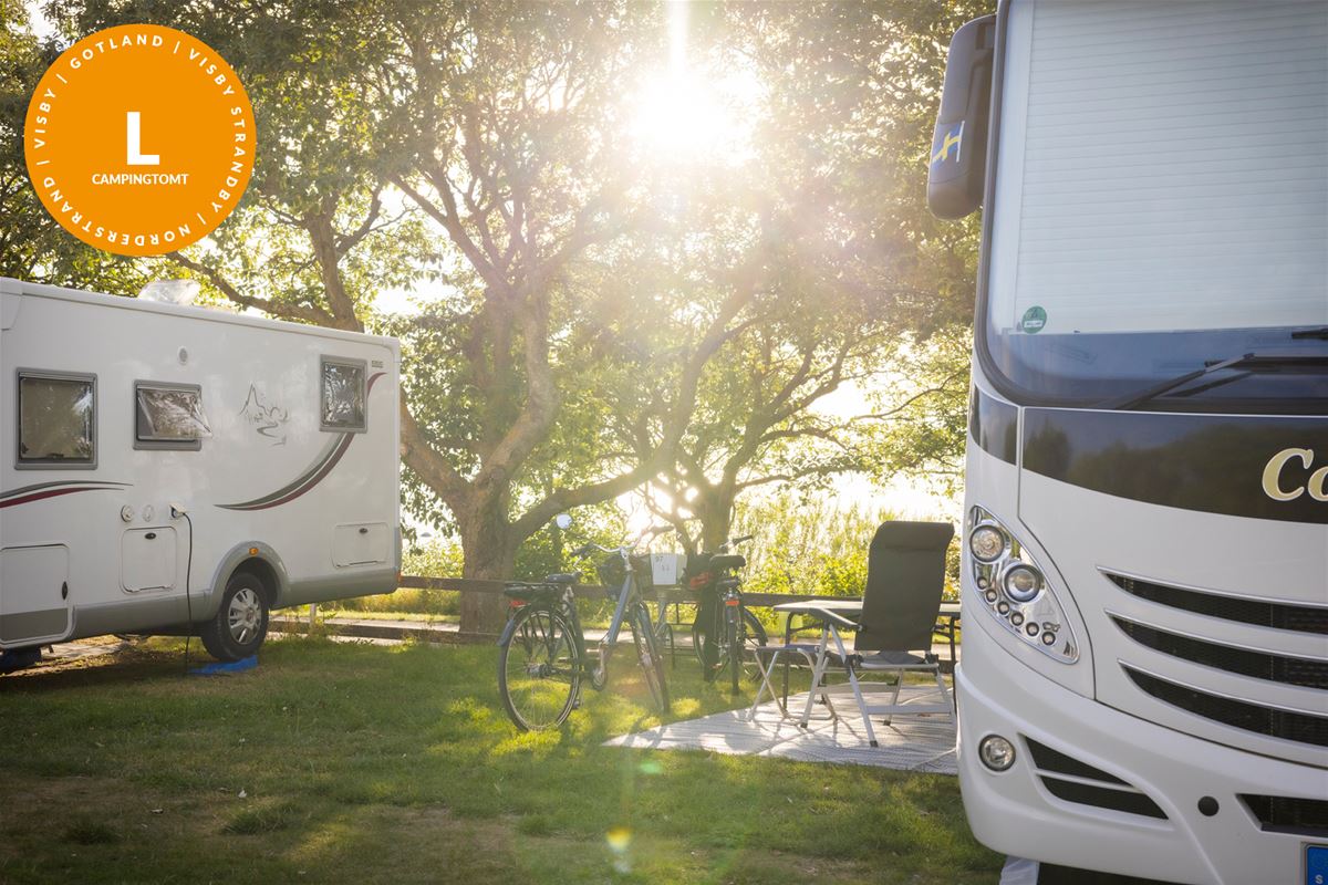 Campingtomt 10x8 m med el image 1