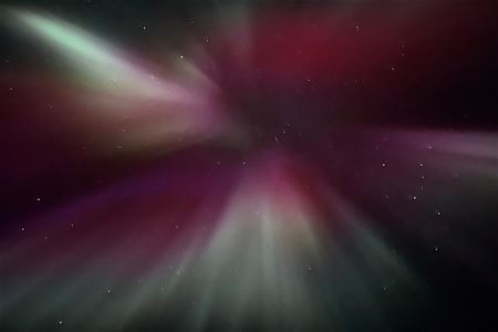 Picture of Northern Lights (in the form of a crown)