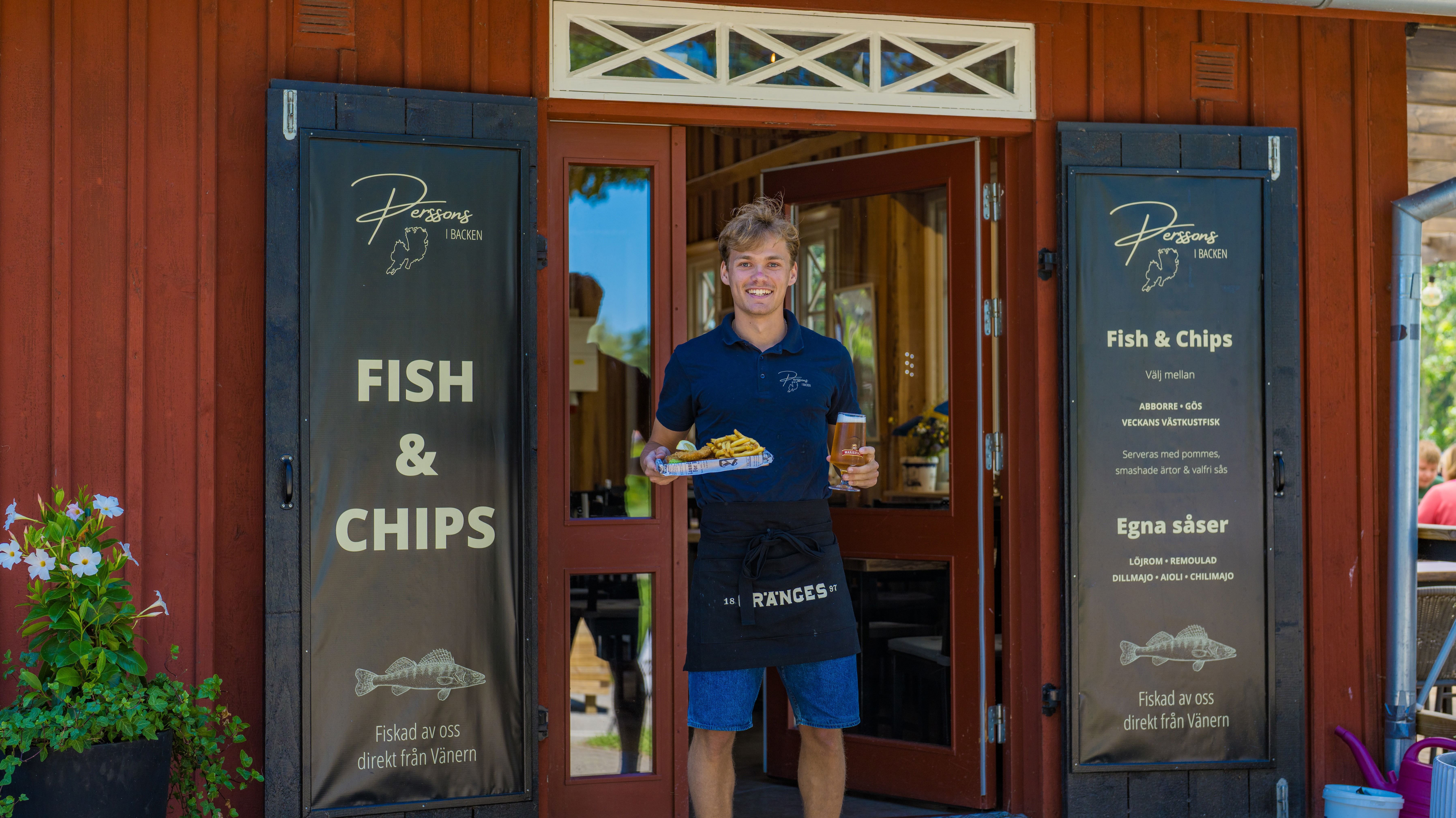 Fiskrestaurang Perssons i Backen