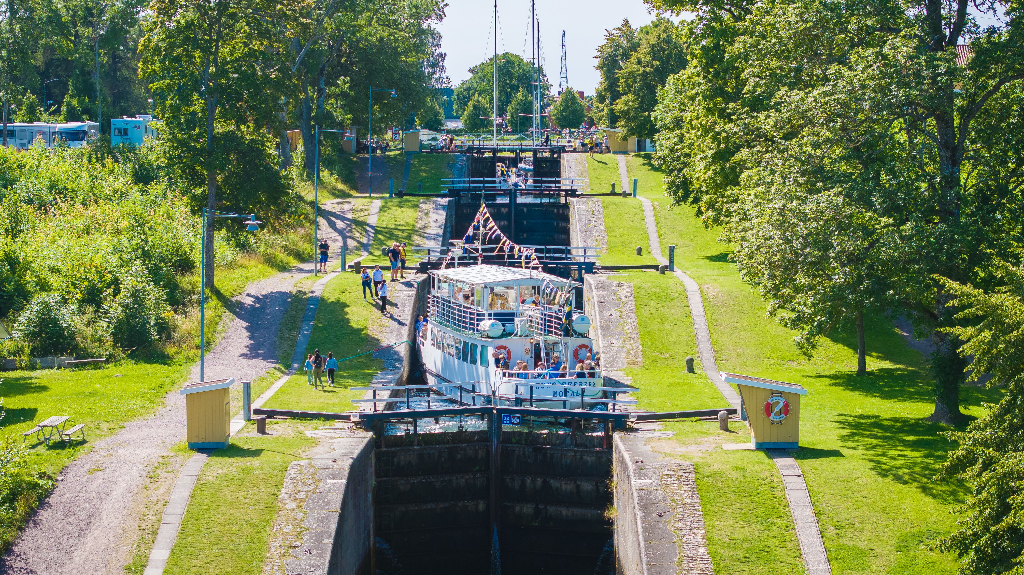 Dagstur Motala - Borensberg med M/S Kung Sverker