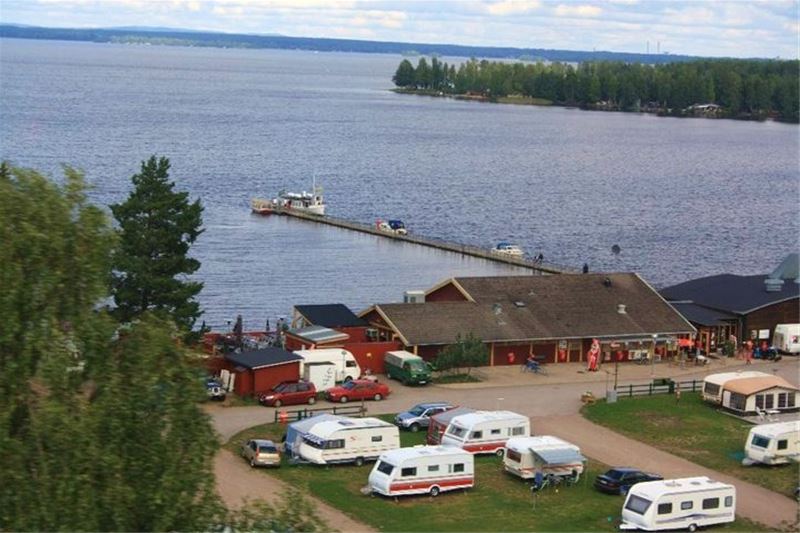 Årsunda strandbad en camping vid vackra Storsjöns kant mycket väl tillgänglighetsanpassad