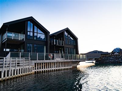 Local hotel on Senja