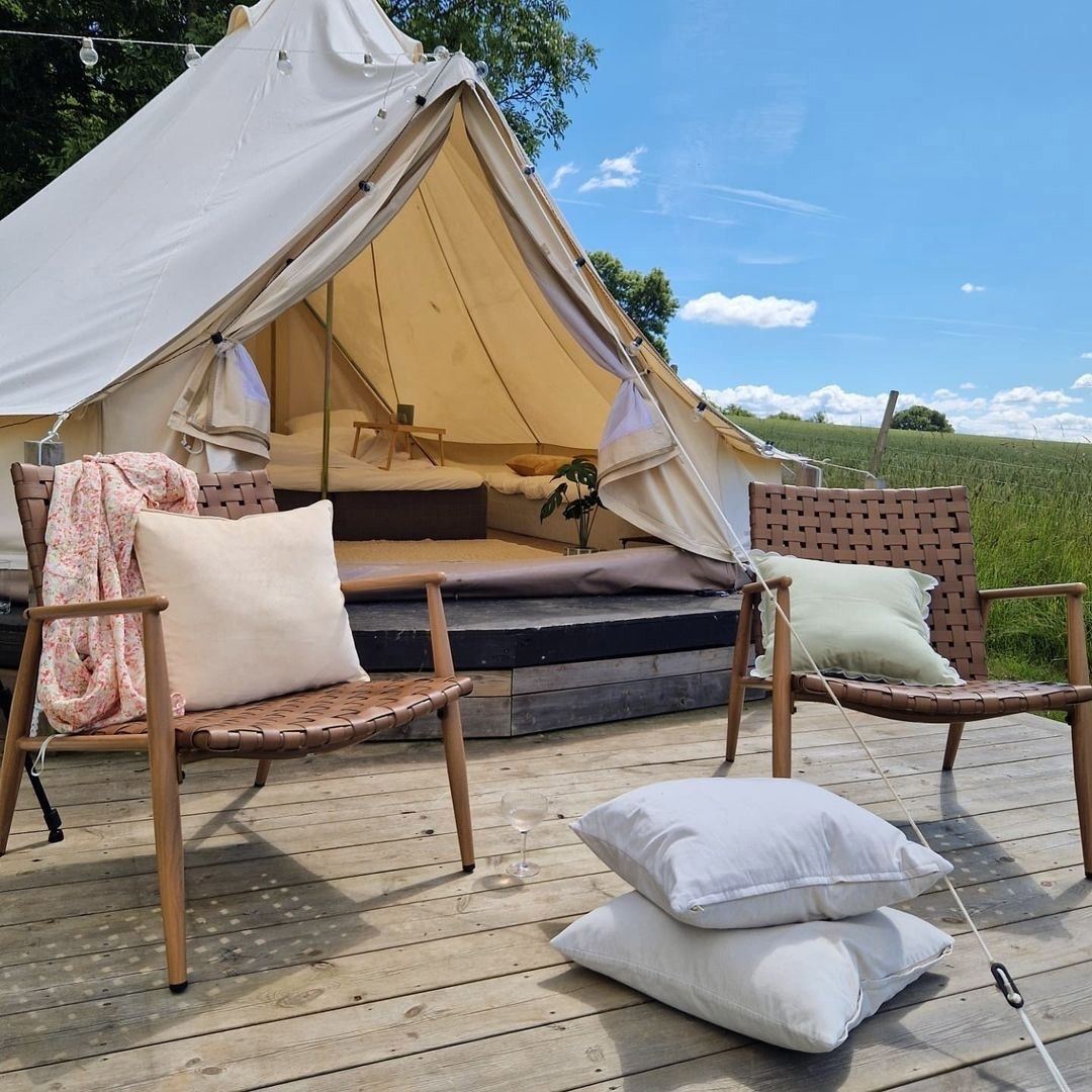 Glamping i Bergs slussar