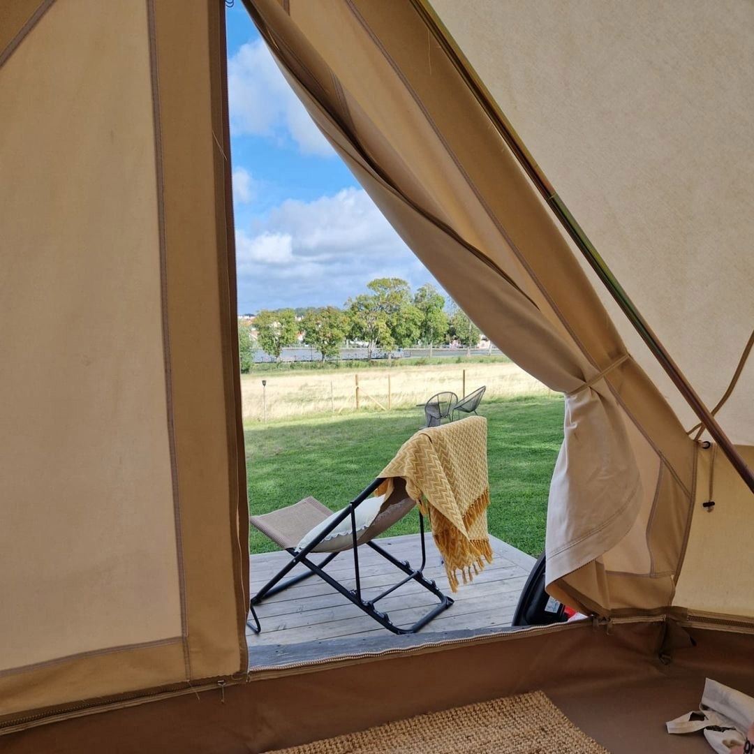 Glamping i Bergs slussar