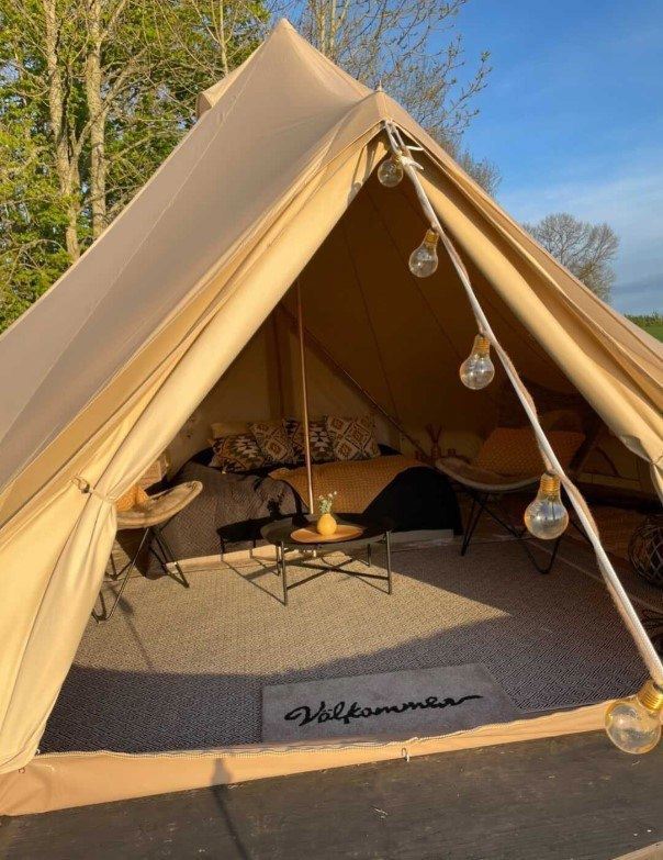 Glamping i Bergs slussar