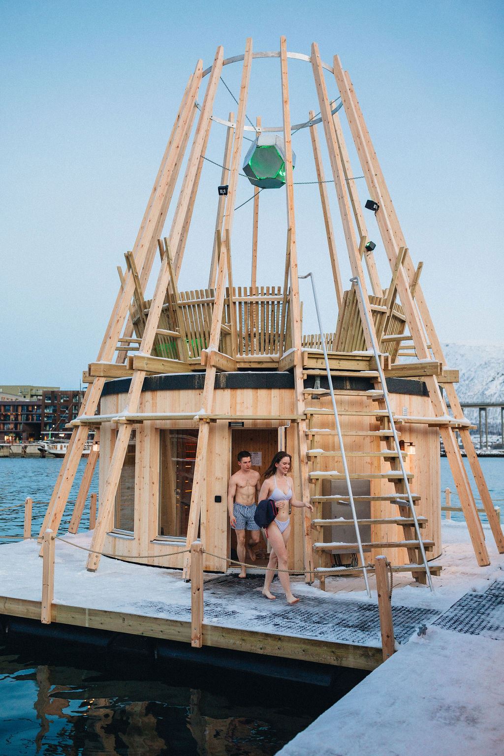Pust Sauna, Diving, Spa, Tromsø