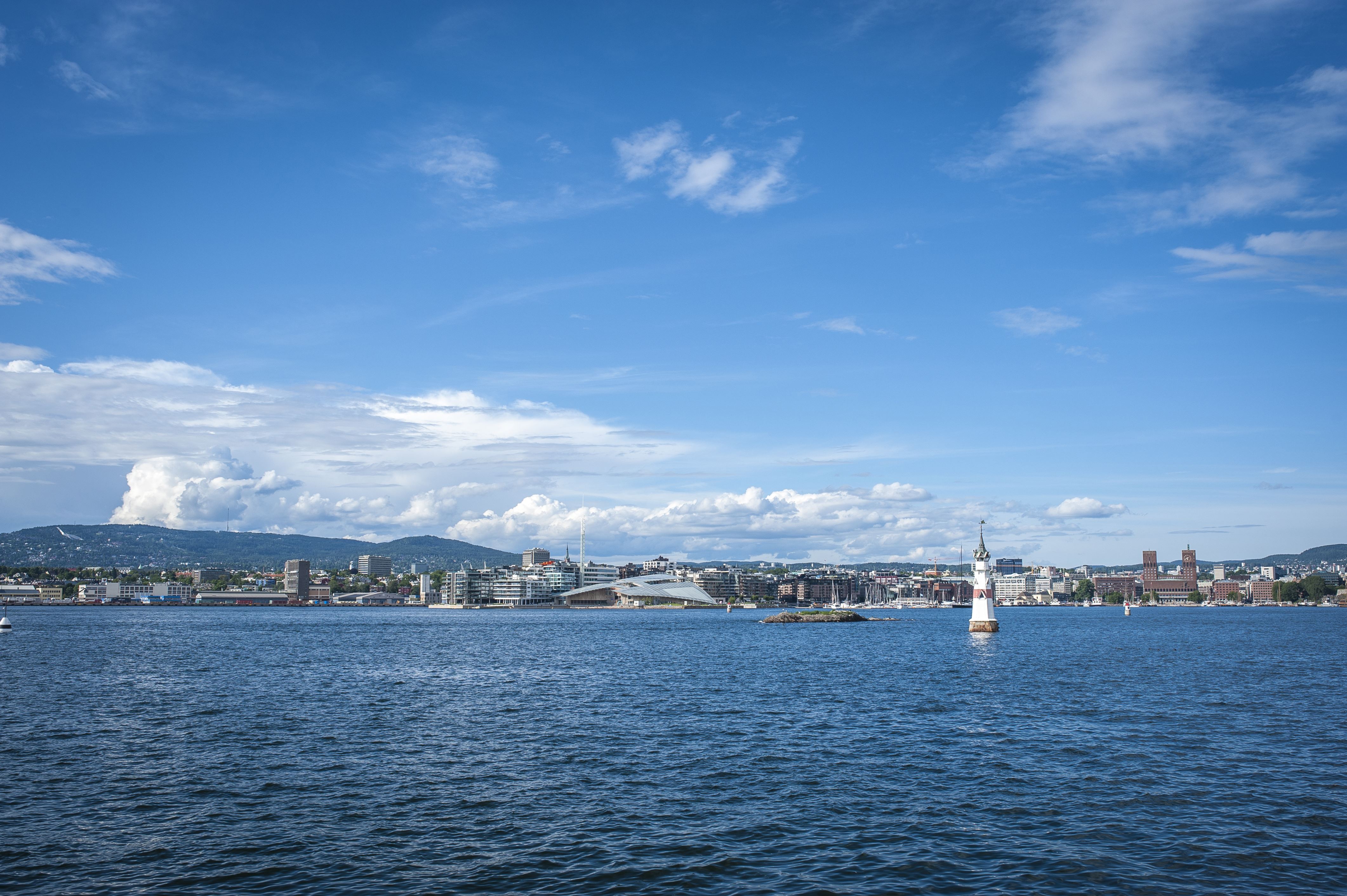Oslo sett fra fjorden
