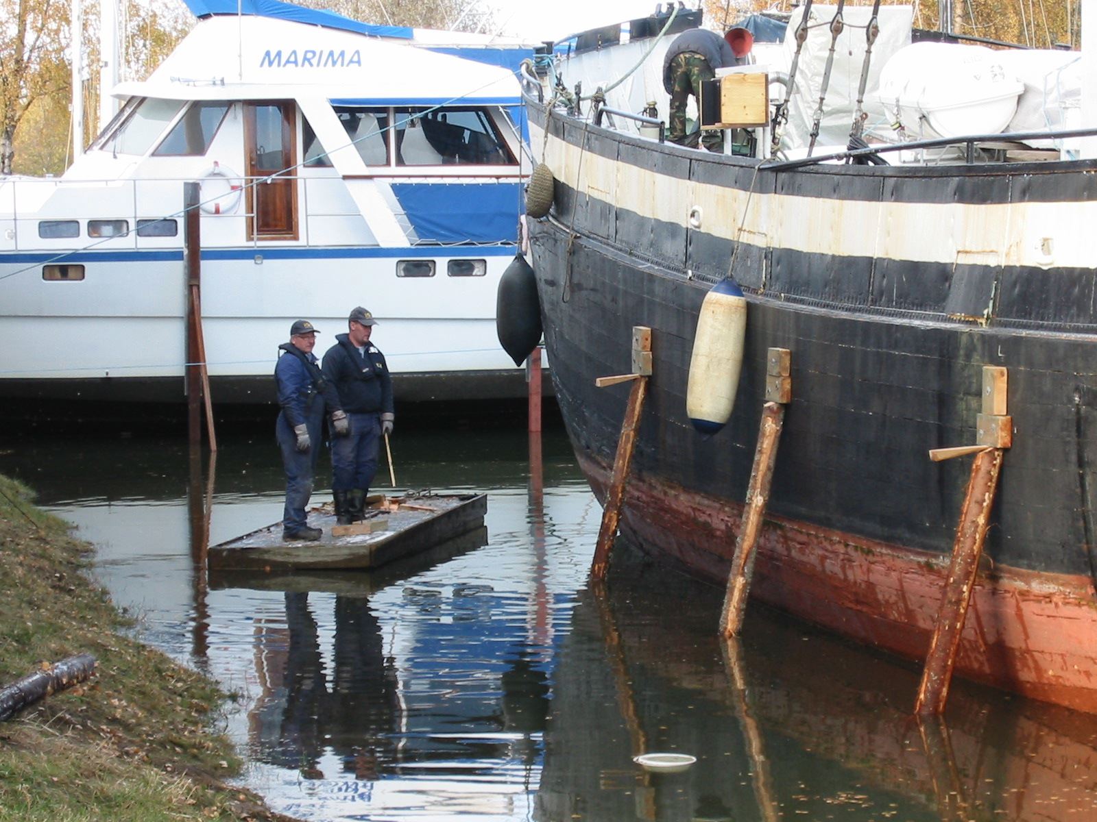Utdockning i Sjötorp