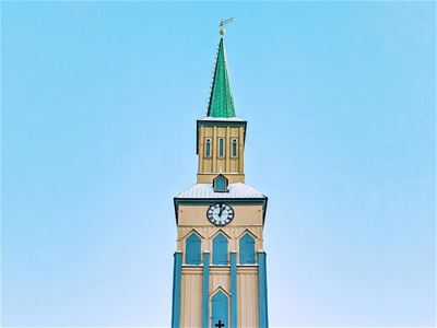 The Tromsø Cathedral in the town centre