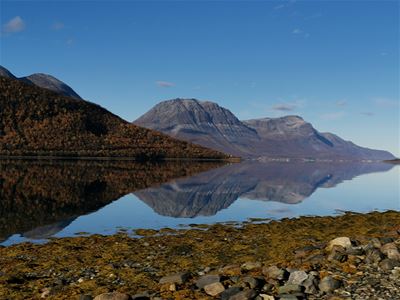Utsikt over fjellene