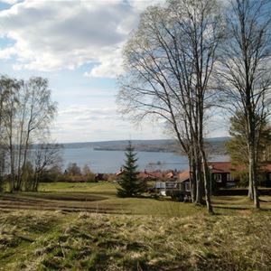 Utsikt över sjön Siljan.