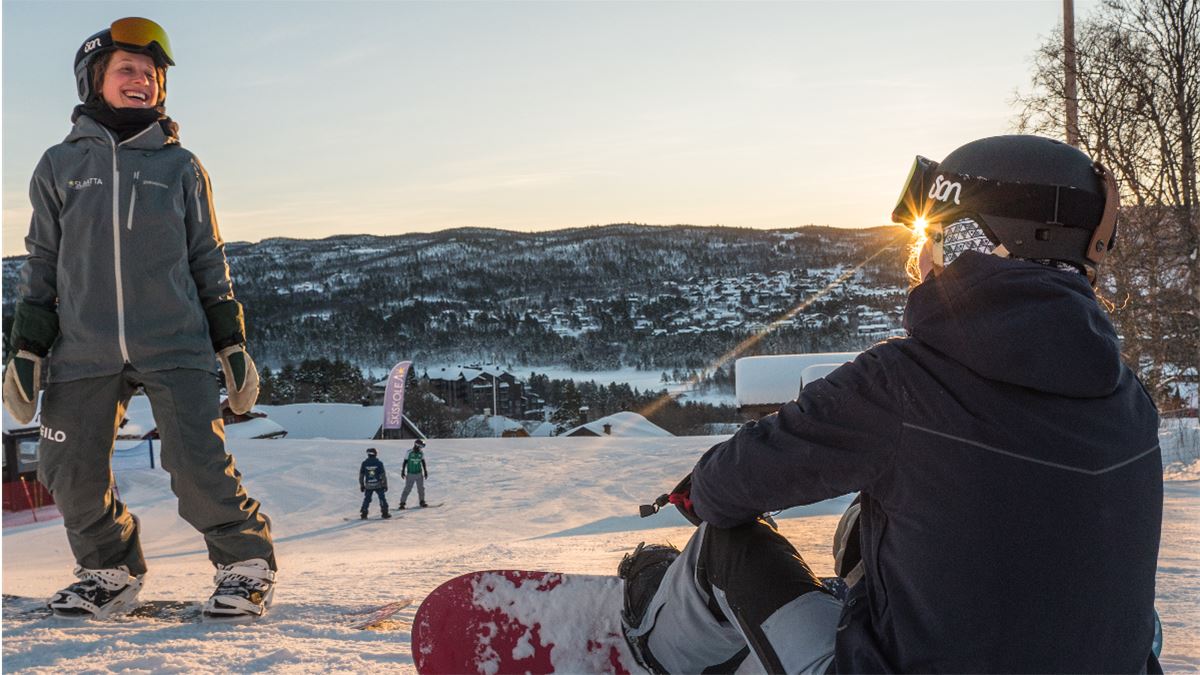 80 min privat snowboardkurs image 1