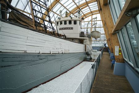 Utsiden av båten