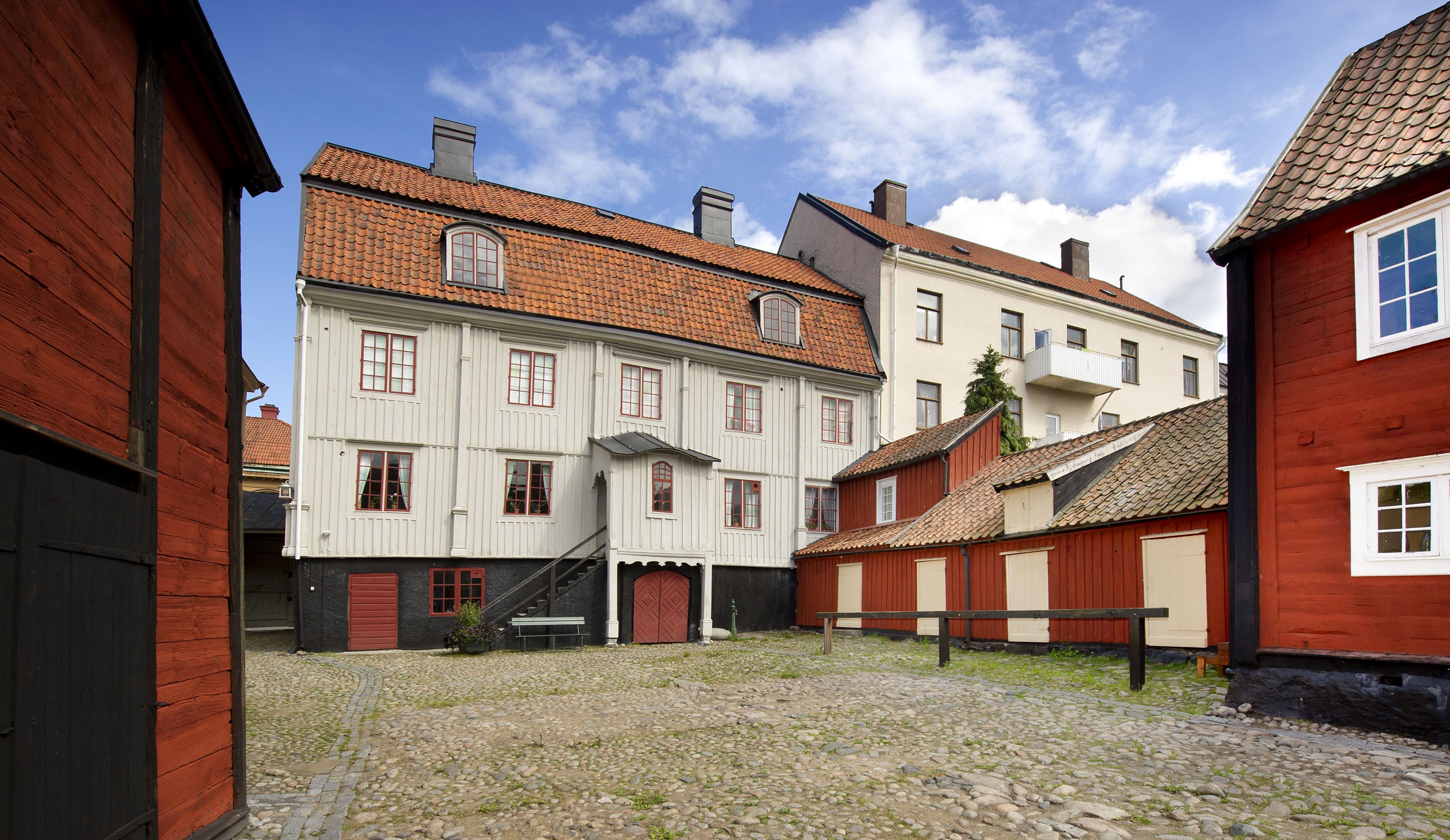 Guidning på Skottsbergska gården