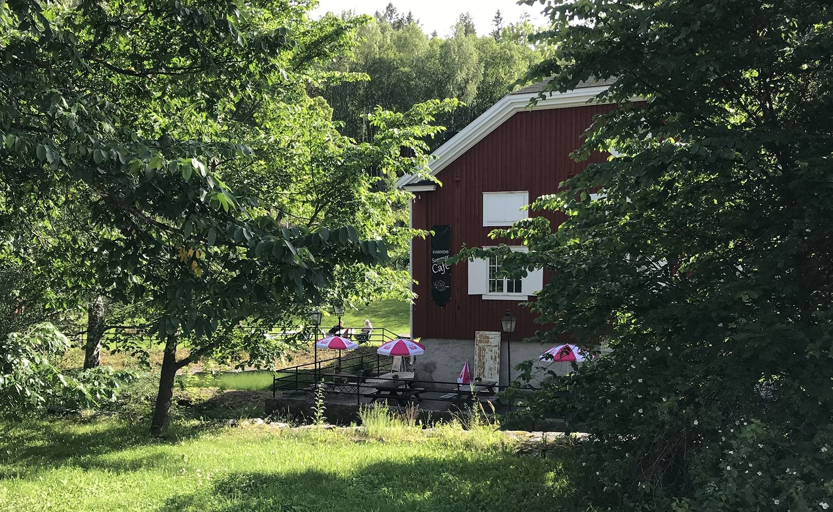 Aidas sommarcafé på Kvarnen