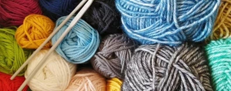 En närbild av ett garnnystan.