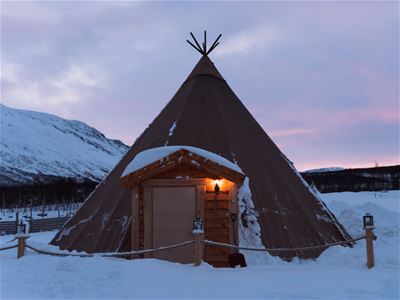 A Sami hut