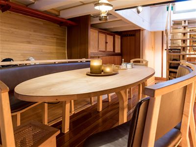 Inside the cabin of Hermes ll