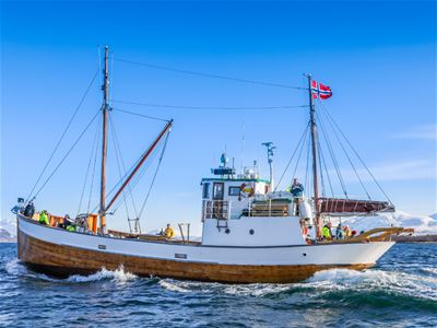 Boat at sea