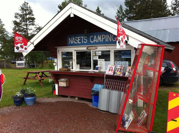 Näsets camping,  &copy; Näsets camping, A kiosk at the campsite 