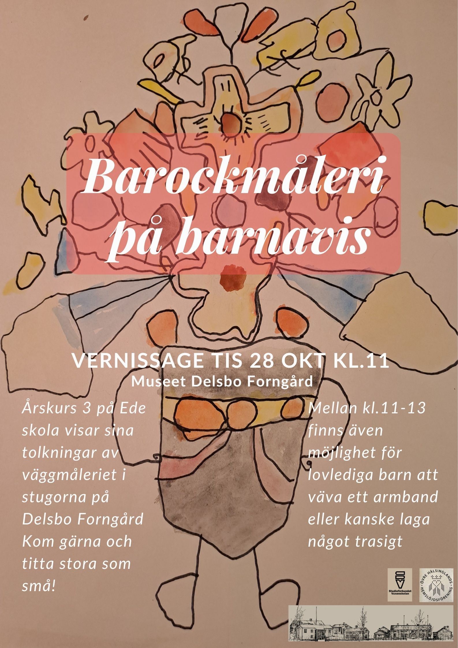 Utställning "Barockmåleri på barnavis"