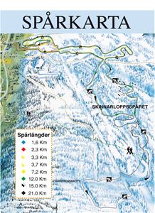 Map of skitracks.