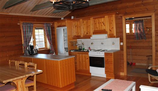 Kitchen area.