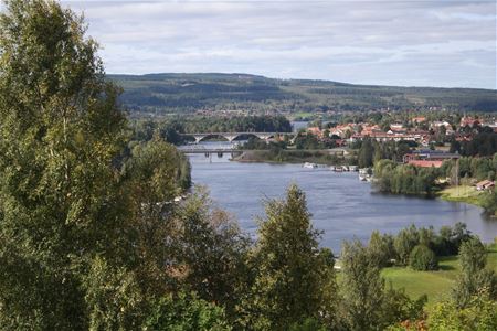 View over Leksand.
