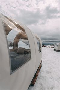 Tent from the outside