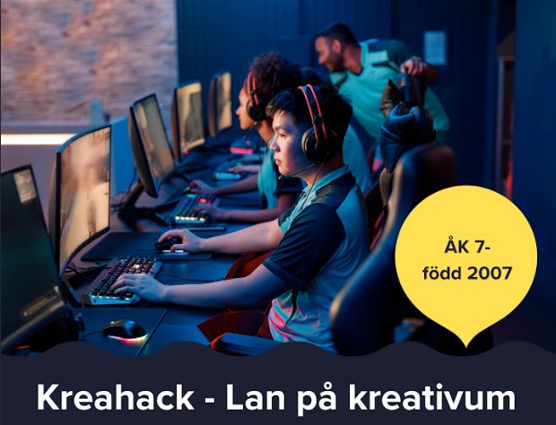 KreaHack på Kreativum