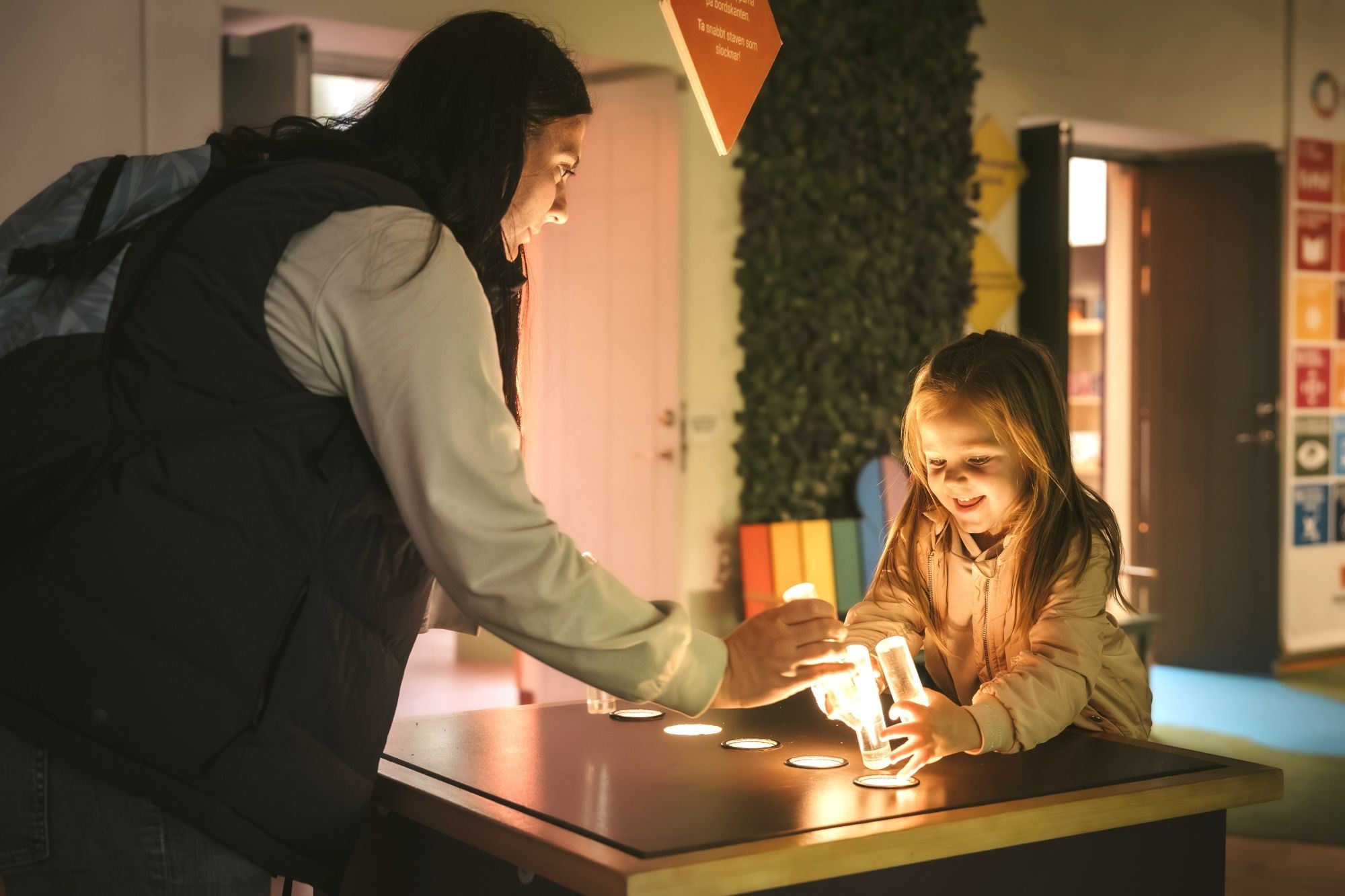 Jullovsöppet på Kreativum Science Center