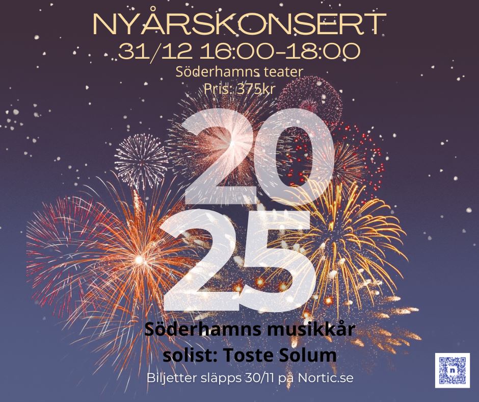 Nyårskonsert på Söderhamns teater