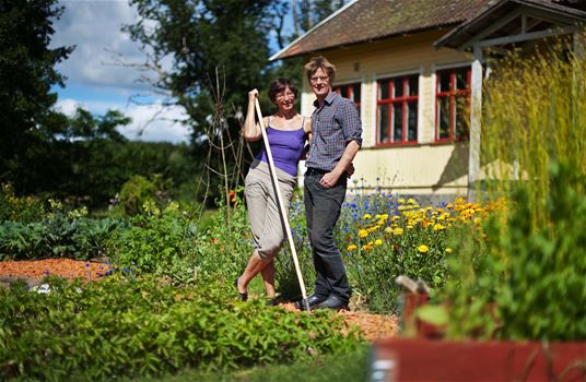 Per och Lotta Tedin på Boråkra B&B