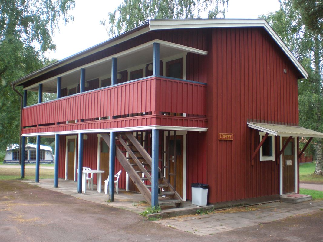 Exterior of the hostel.