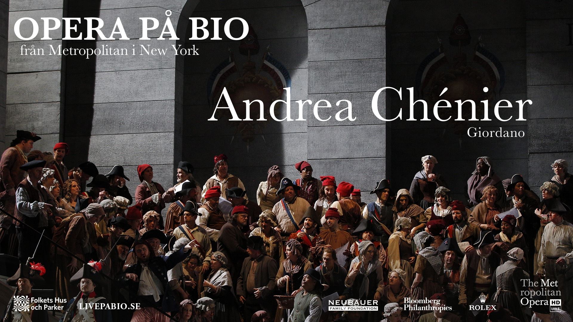 Opera på bio: Andrea Chénier - Svea Bio