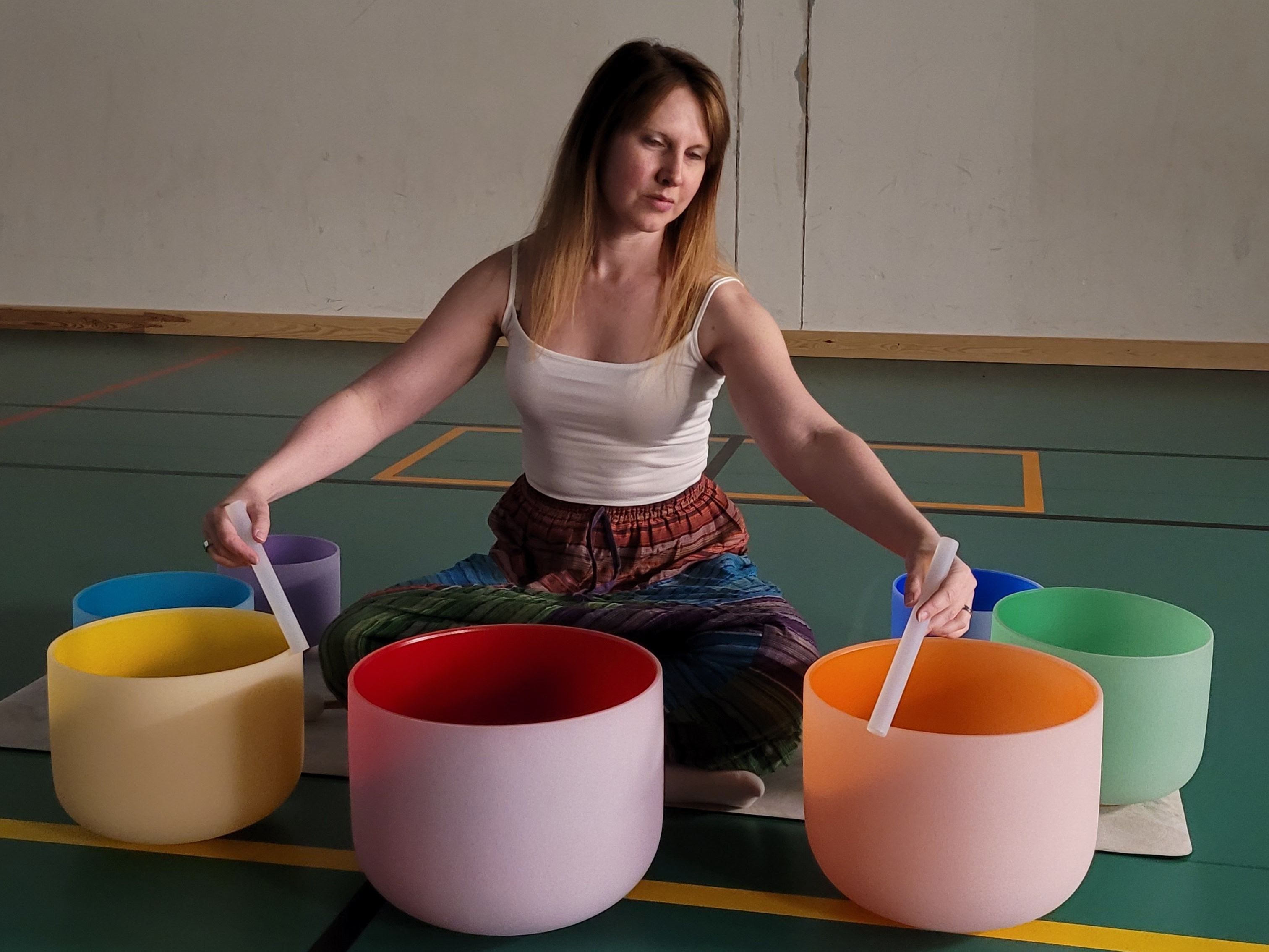 Sound Healing Meditation med kristallskålar