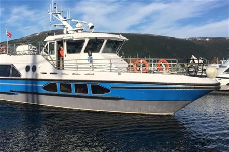 Båten Capella fra siden